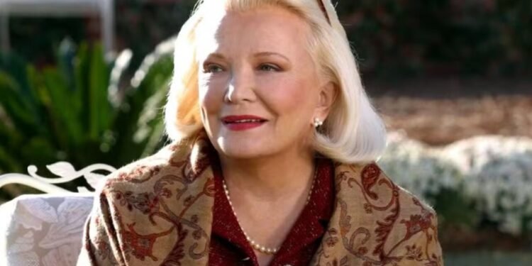 A atriz Gena Rowlands