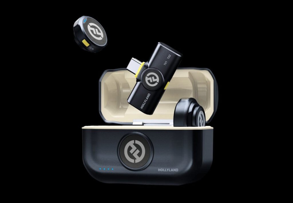 Microfone de gravação de lapela Hollyland Lark vem ganhando o mercado de assalto - Divulgação Hollylkand Mark