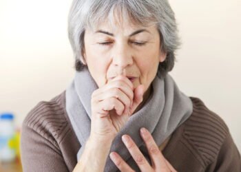 Pessoa com bronquite