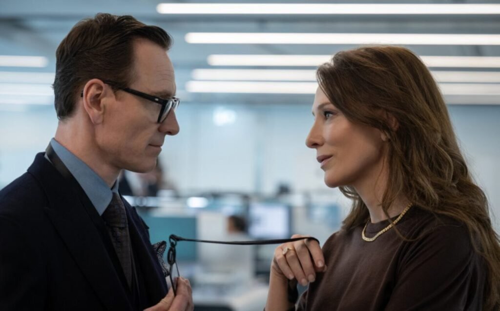 Michael Fassbender e Cate Blanchett em "Código Preto"