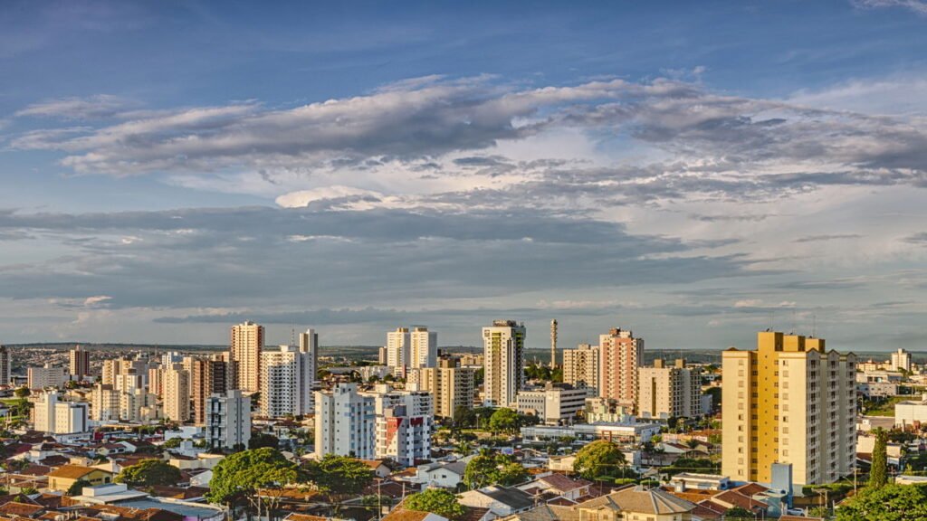 Cidade de Bauru, em São Paulo