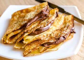 Crepe de chocolate