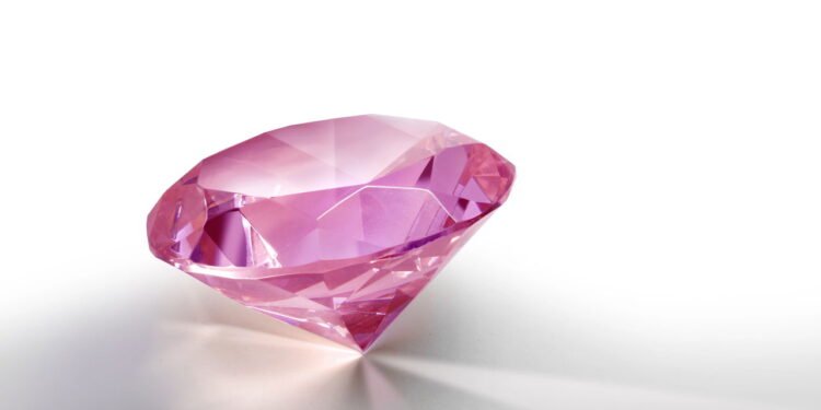 Diamante rosa - pedras preciosas