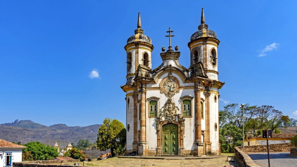 Igreja em Ouro Preto, Minas Gerais