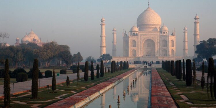 Taj Mahal, na Índia