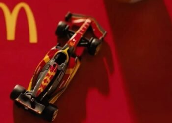 Carroinho da coleção do McDonald's