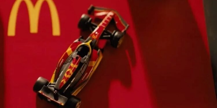 Carroinho da coleção do McDonald's