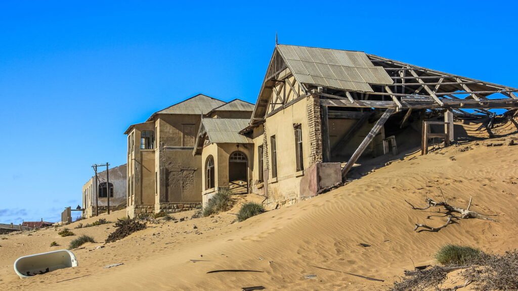 Kolmanskop, a 'cidade-fantasma' na Namíbia