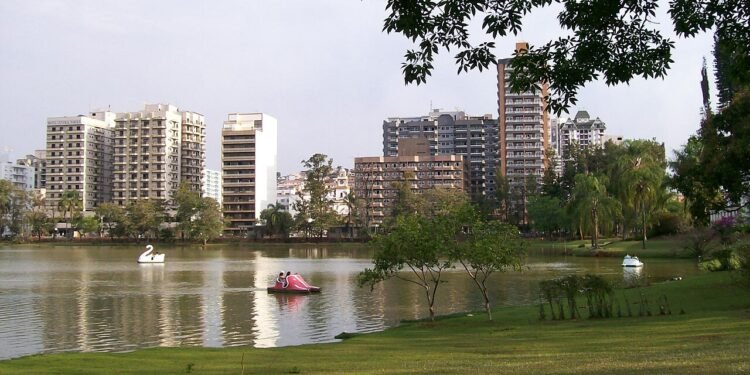 Parque das Águas, em São Lourenço (MG)