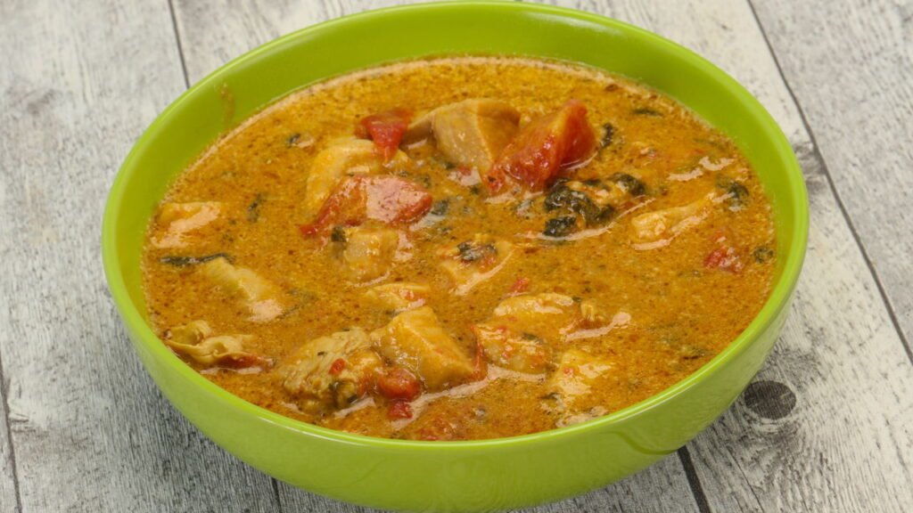 Curry tailandês: doce e picante