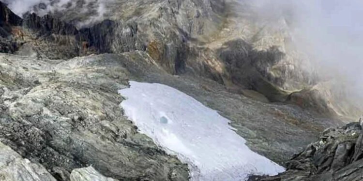 As mudanças climáticas afetaram diretamente a última geleira da Venezuela - Reprodução X @RFI_Br