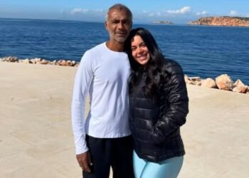 Romário e Alicya Gomes