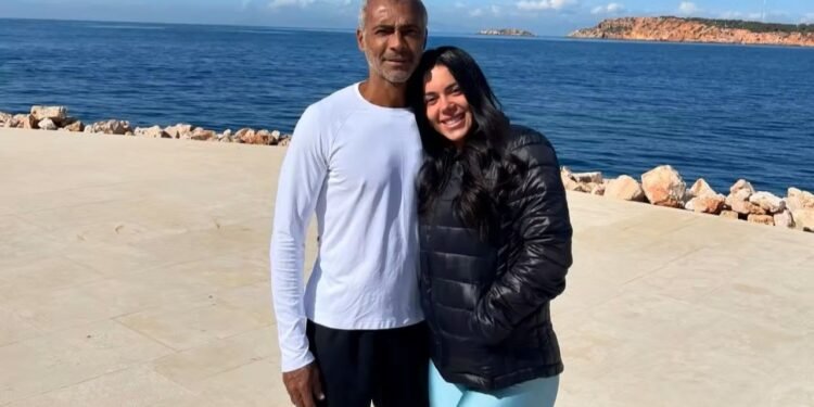 Romário e Alicya Gomes