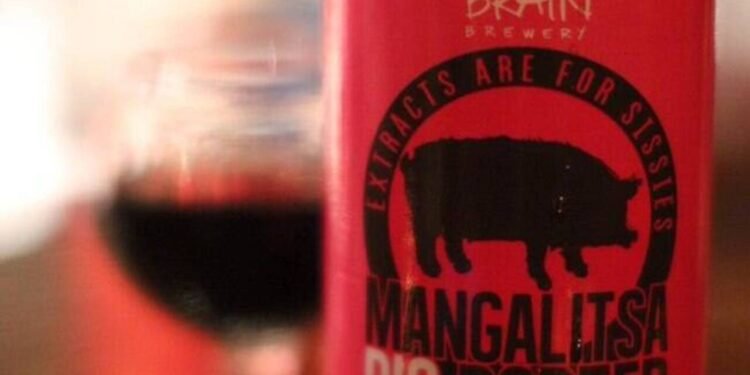 Mangalitsa Pig Porter -Reprodução/Twitter/Beer Street Journal