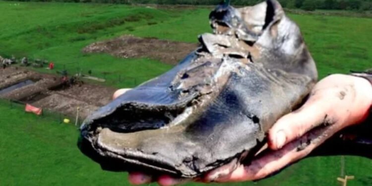 Os calçados incluem botas, sandálias e até sapatos infantis - Divulgação/The Vindolanda Trust