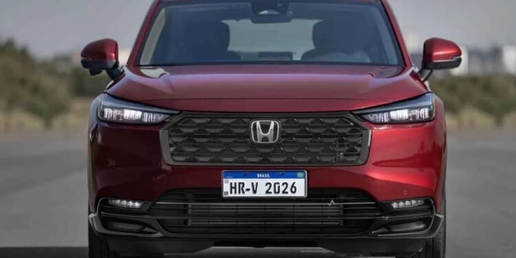 Honda HR-V Touring 2026: versão top de linha