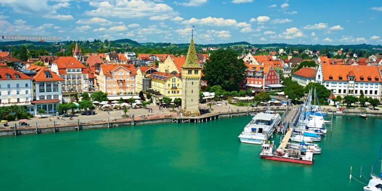 Barcos no porto de Lindau - depositphotos.com / haveseen