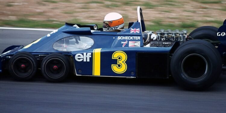 Tyrell P34 marcou a Fórmula 1 - Wikimedia Commons/Gillfoto