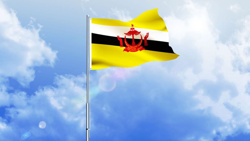 Bandeira de Brunei - depositphotos.com / Rumana