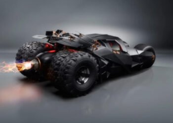 Neymar investe R$ 8,3 milhões em carrão de luxo que é a réplica do Batmóvel