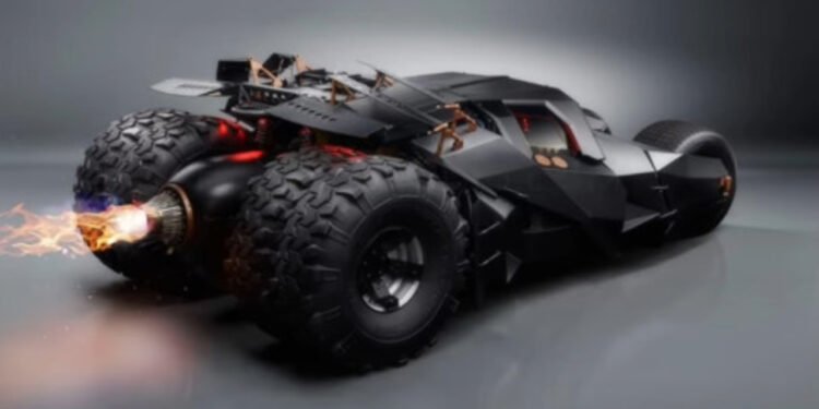 Batmóvel de Neymar - Foto: Reprodução rede social