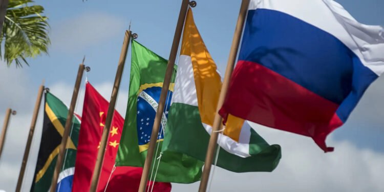 Bandeiras dos países do Brics