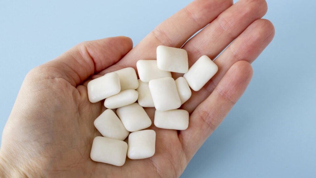 Chiclete com xilitol