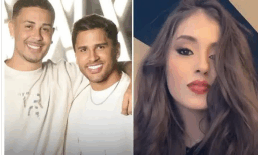 Eduarda Luvisneck Carlinhos e Lucas - Instagram