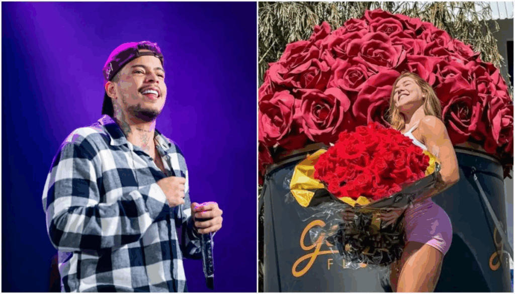 Felipe Amorim e Virginia Fonseca