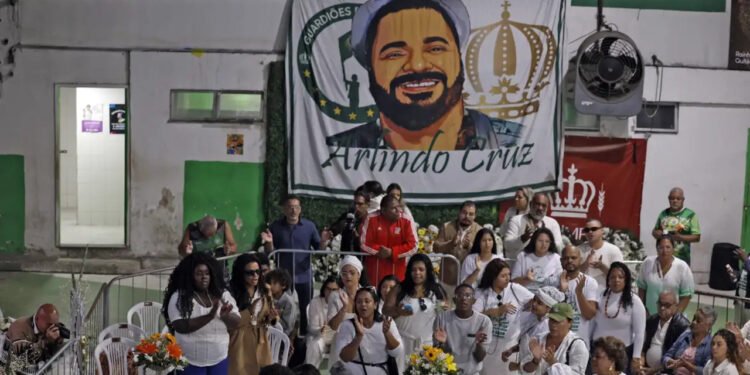 Velório de Arlindo Cruz