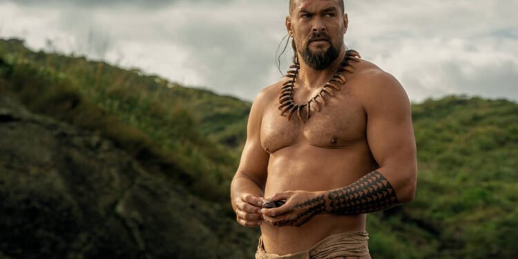 Jason Momoa em "Chefe de Guerra"