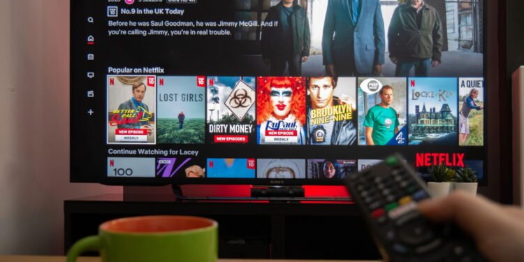 Catálogo da Netflix, uma das maiores plataformas de streaming do mundo - depositphotos.com / Info@vantagedrones.co.uk