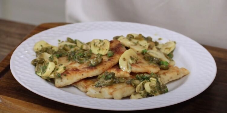 Peixe a Belle Meunière - Reprodução