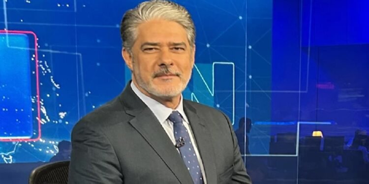 William Bonner no Jornal Nacional - Reprodução Globo