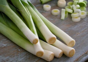 Alho-poró é rico em vitaminas e minerais essenciais para a saúde