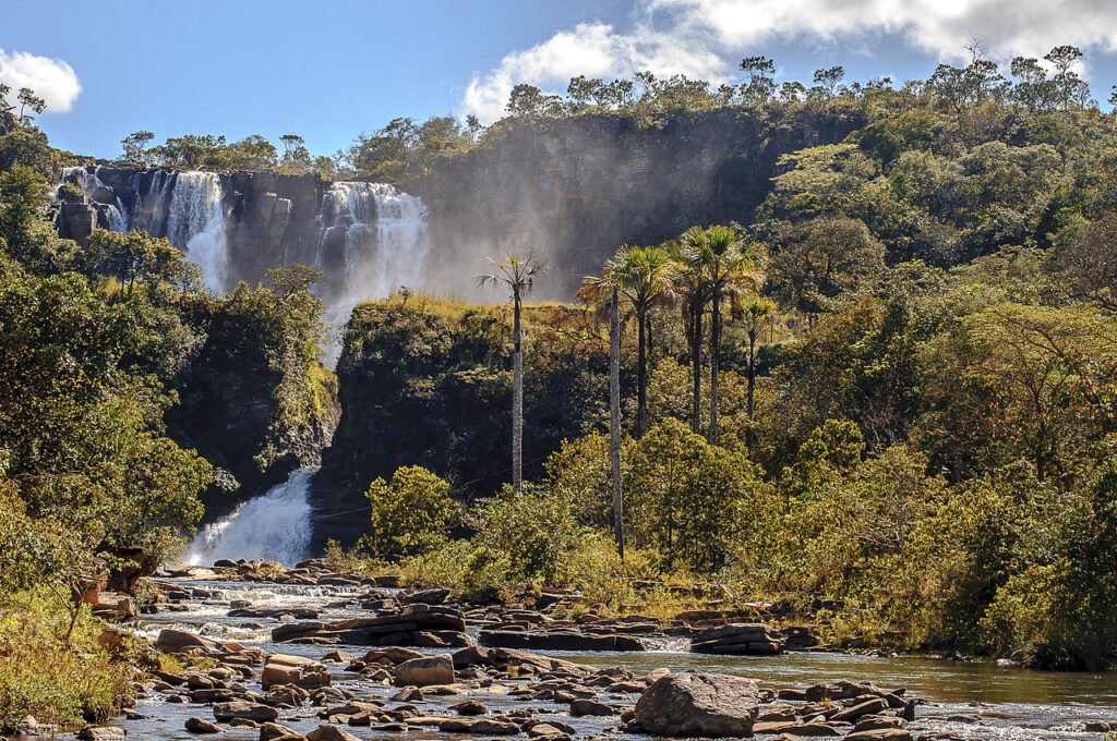 Cachoeira do Salto, em Goiás
