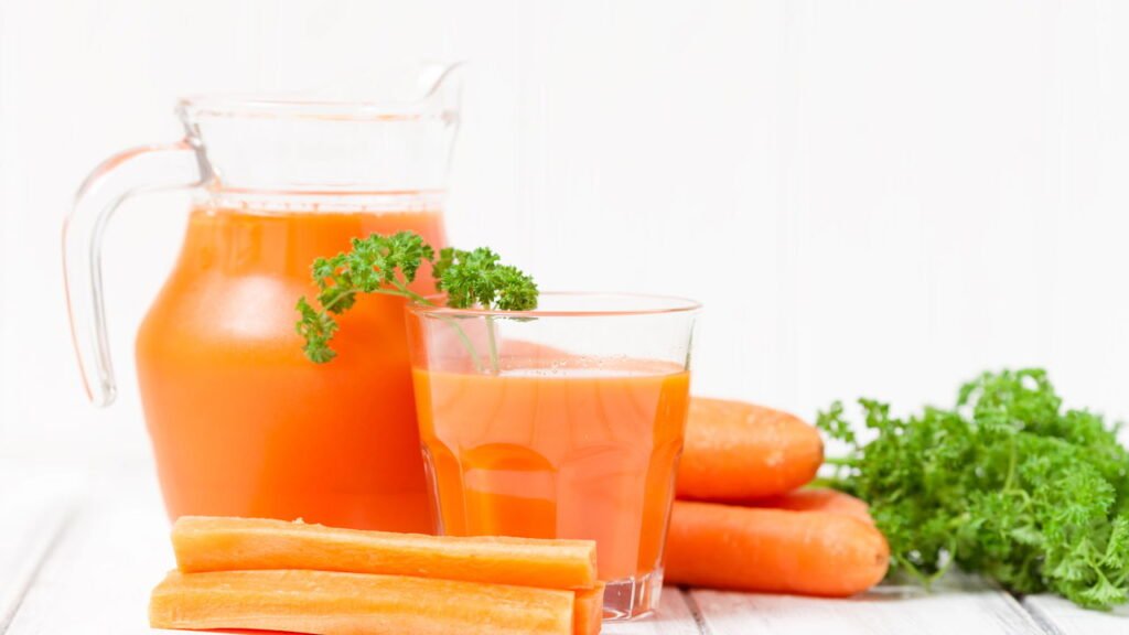 Suco de cenoura