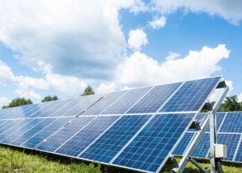 Painéis solares transformam luz do sol em eletricidade utilizável