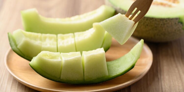 Com 90% de água, o melão ajuda na hidratação e na manutenção do bem-estar