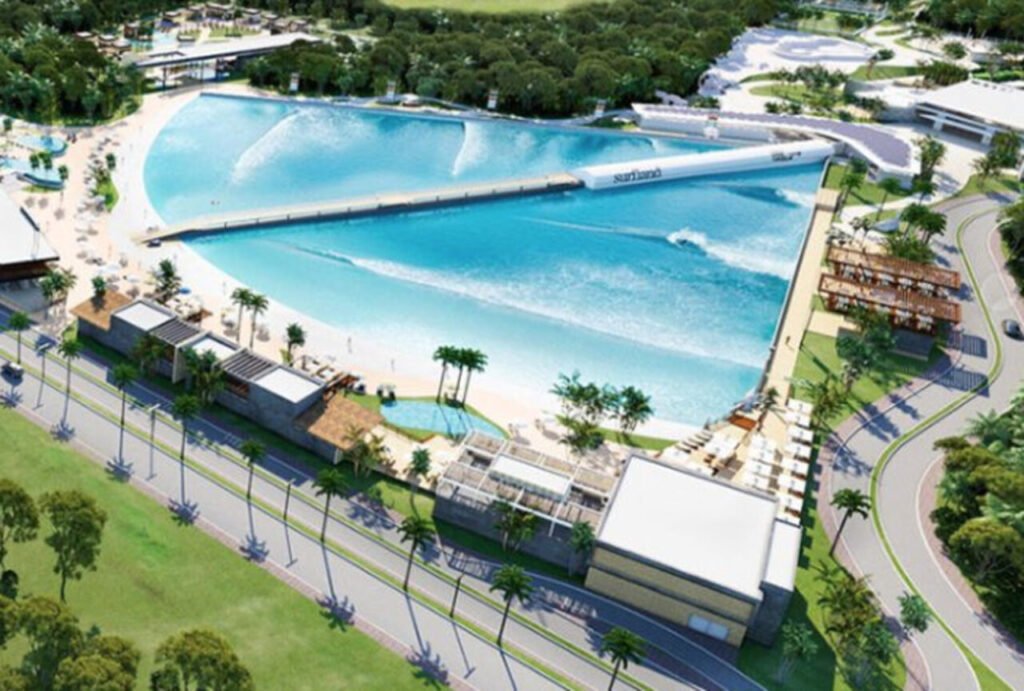 Piscina com ondas em Maricá