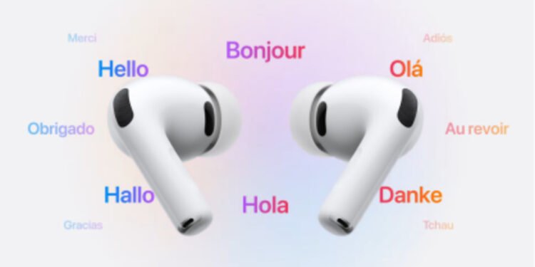 Novo AirPod Pro terá tradução simultânea - Reprodução