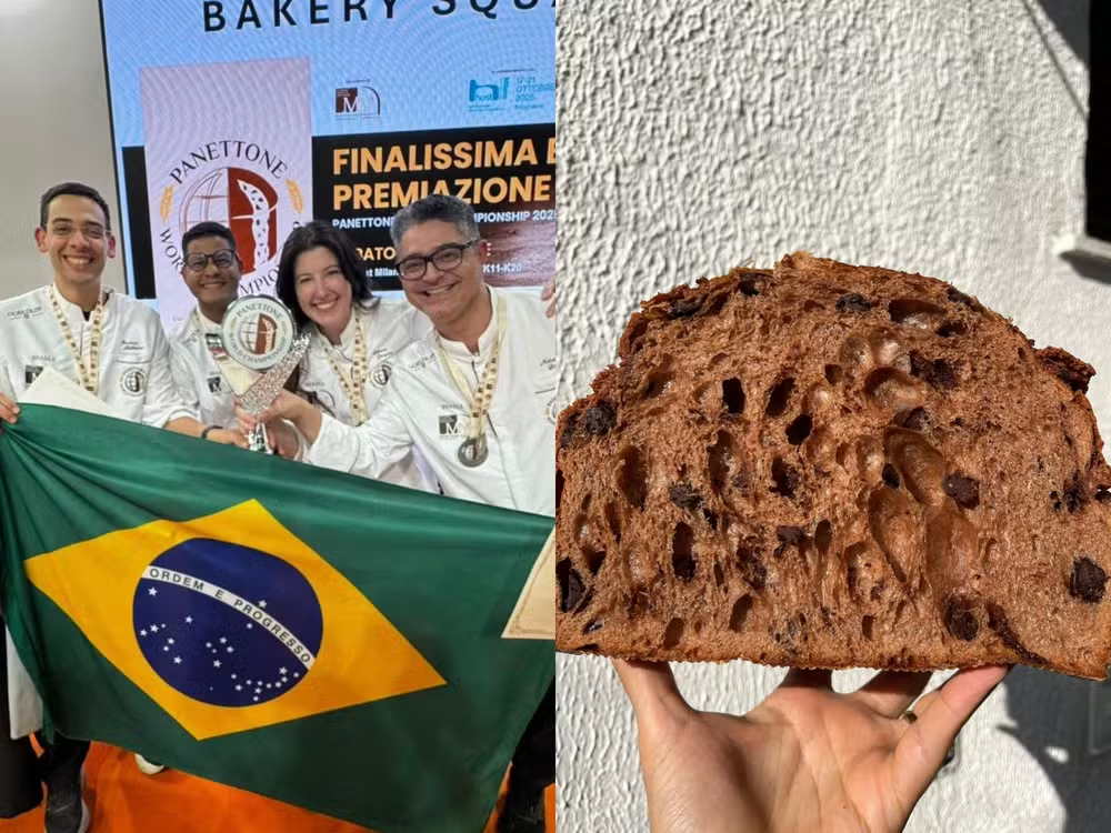 Panetone premiado na Europa -Divulgação