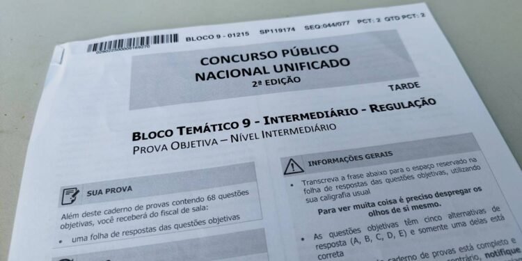 CNU 2025 libera Cartão de Confirmação para prova discursiva