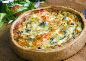 A massa de quiche perfeita existe e nós te ensinamos como fazer