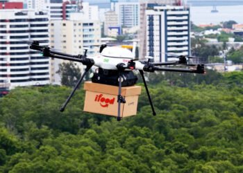 Delivery com drones do iFood já opera no Brasil; veja como funciona