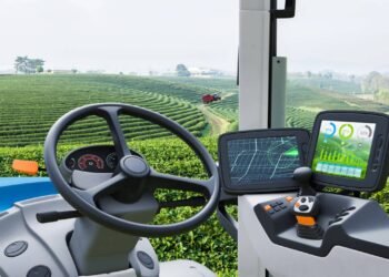 Trator autônomo com inteligência artificial previne acidentes