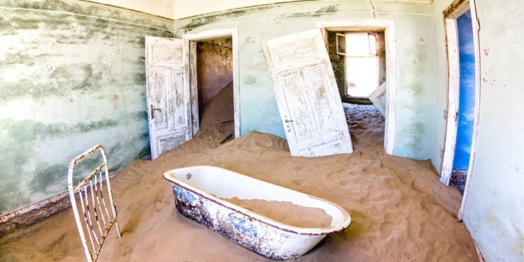 Essa cidade foi enterrada pela areia