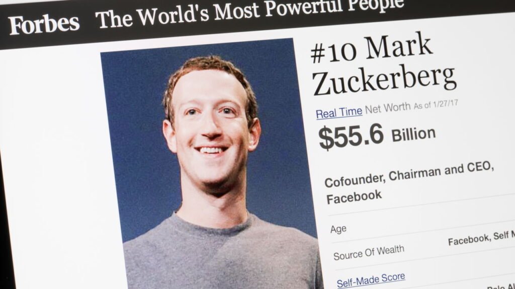 Essa é a impressionante fortuna de Mark Zuckerberg