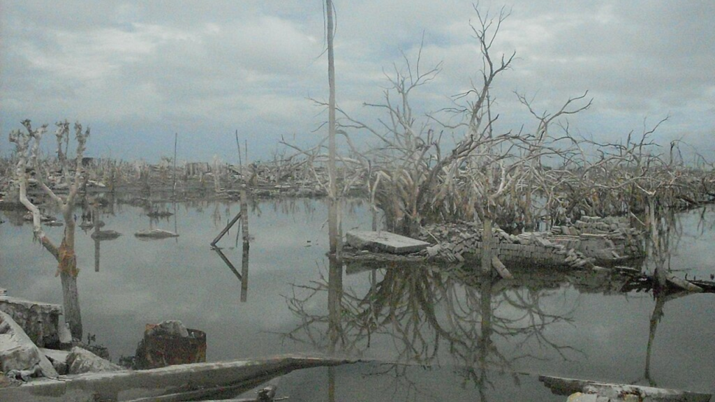Conheça a cidade que foi engolida pelo mar