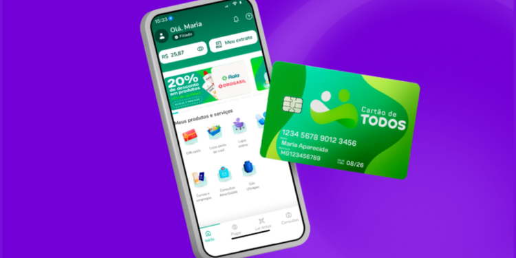 Cartão de Todos // Reprodução: Site Oficial do Cartão de Todos